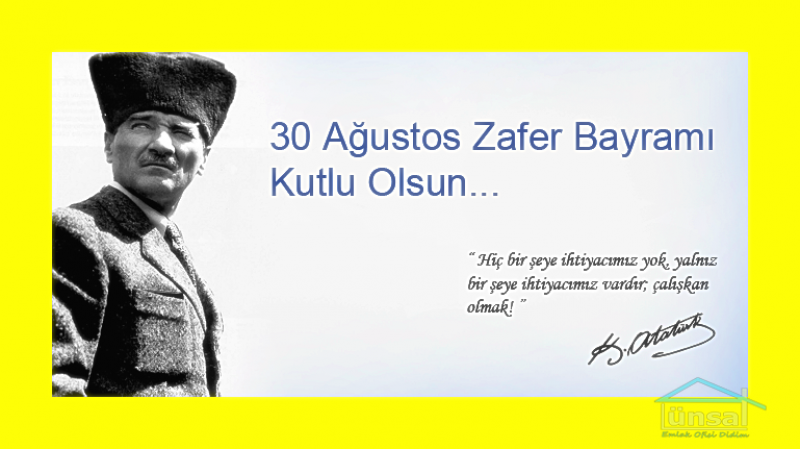 30 AGUSTOS ZAFER BAYRAMI KUTLAMASI