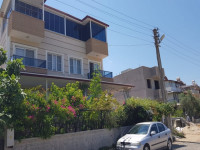 Didim Akbük Sahil Kasabasında Satılık Bahçeli Villa 3+2