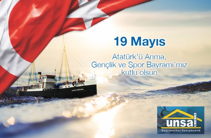 Atatürk’ü Anma, Gençlik ve Spor Bayramımız kutlu olsun!