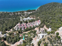 Didim Akbük Deniz Manzaralı İmarlı Projeli Villa Arsası 212 m2